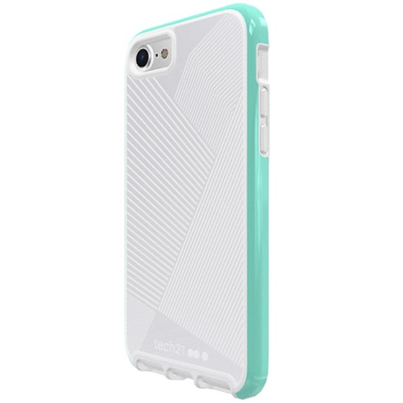 TECH21 Evo Elite Active Edition Impact Protection iPhone 7 Case, Turquoise/ Grey - Picture 2 of 5